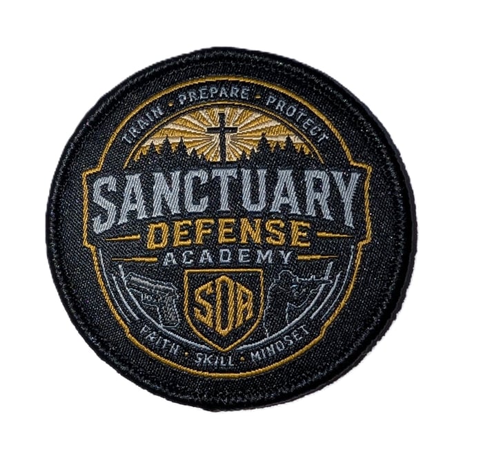 Sanctuary Defense Academy Velcro Patch image